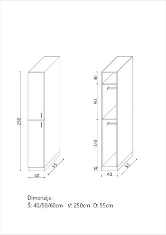 MATA ORMAN 40 1K/2VR/2Š/P