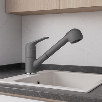 SCHOCK Granitna slavina COSMO TUŠ CROMA