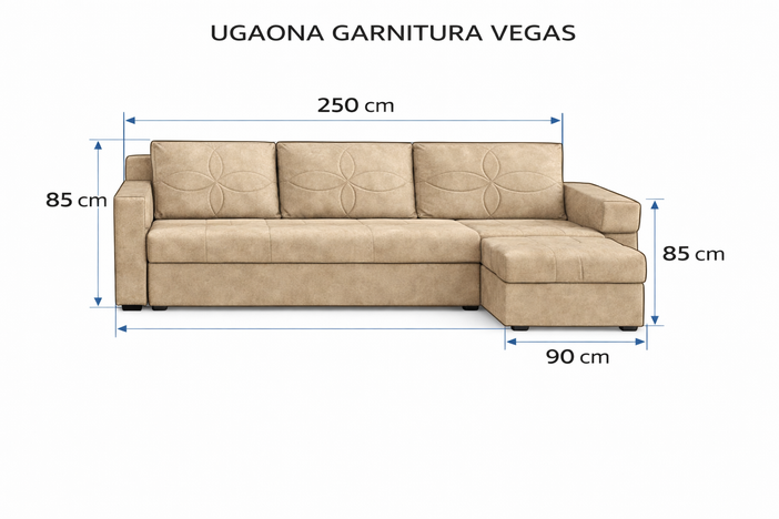 Ugaona garnitura VEGAS 2237