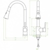 Granitna slavina DARU BLD-469D 926