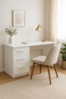 M.A.T.A. PISAĆI STO WHITE HARMONY