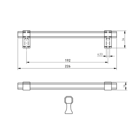 Imperial crno 192mm 1346