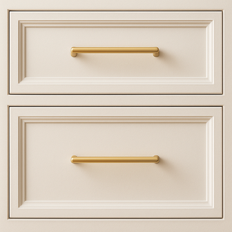 GTV Octavio zlatno mat 128mm