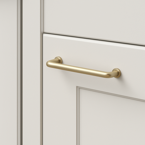 Nord brušeno zlato 192mm 1283