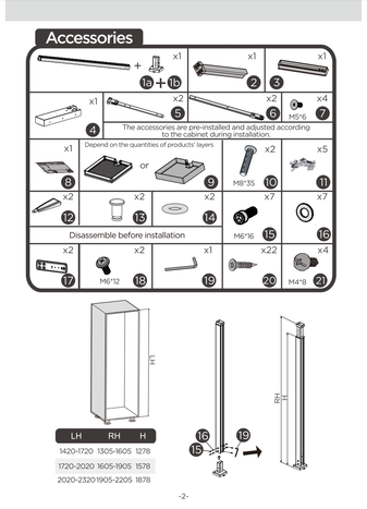 Džambo ostava sa usporivačem 6 korpi L 2089