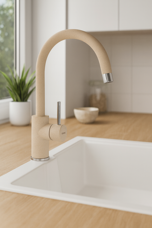 Granitna slavina PLUTOS MOONSTONE 1192