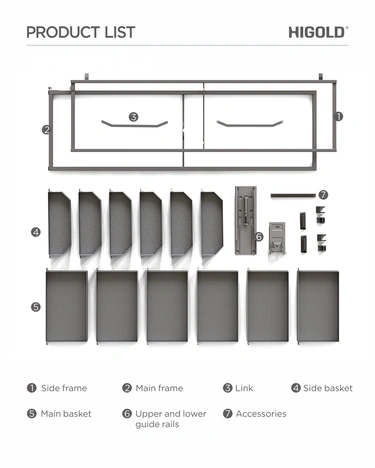 Džambo ostava sa usporivačem 6korpi XL 2092