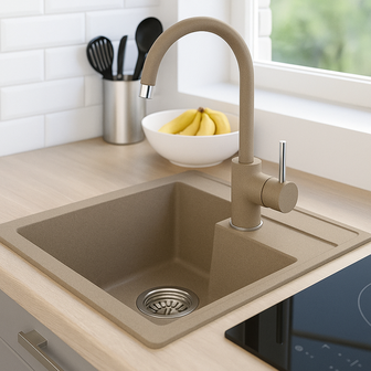 SCHOCK Granitna slavina PLUTOS TUŠ SABBIA