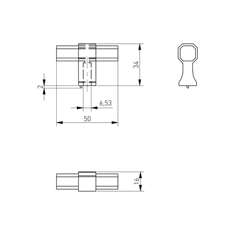 Imperijal crno dugme 1309