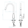 Inox slavina ELZA BKE-661K 939