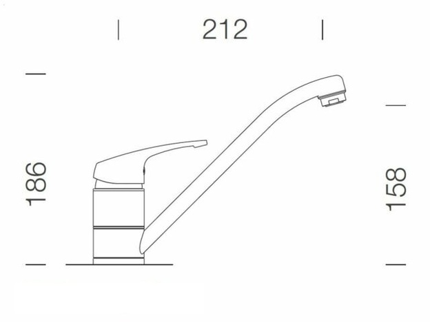 Granitna slavina COSMO MOONSTONE 485