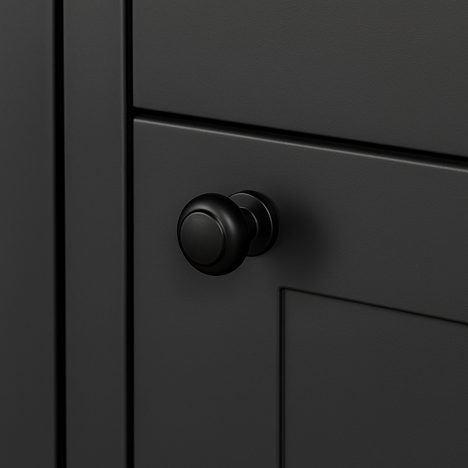 Dugme Stilo crno 1257