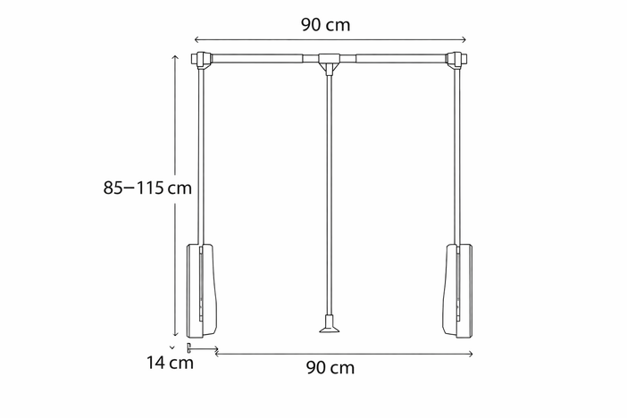 Lift mehanizam Grey L 2051