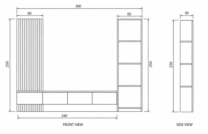 TV SET AURORA 2512