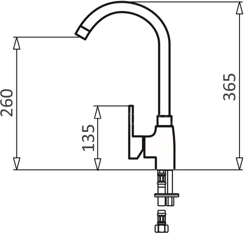 Granitna slavina GRANIT 8 BKZ-668K 921