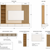 TV SET BERGANO 2534