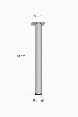 Noga stola 110/60 S 1866