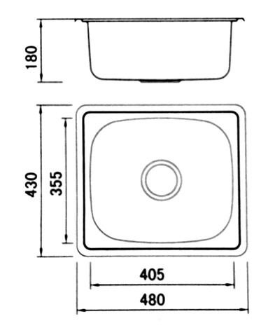 Inox sudopera BOLOCO 604 382