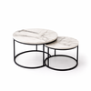 Klub stolovi set  Beli Mermer Terra 2130