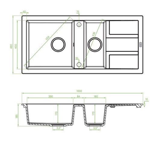 Sudopera BARBADOS SRB-431T 850