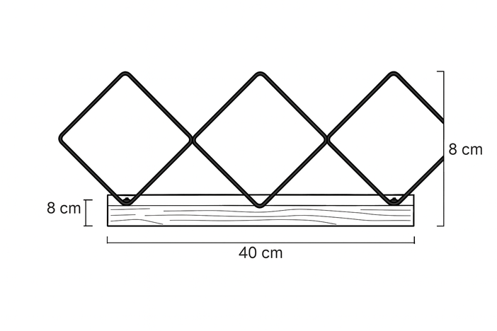 Stalak za flaše 1727