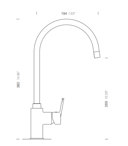 Granitna slavina SIMI-ONYX 517