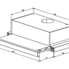 Aspirator PROFF 7052-X 60cm 952