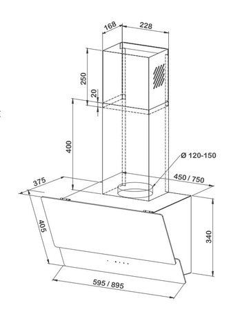 Aspirator PROFF LD47-BL 550m³ 469