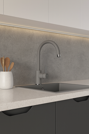 Granitna slavina PLUTOS CROMA 1196