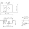 Sudopera MANHATTAN D150 moonstone 415