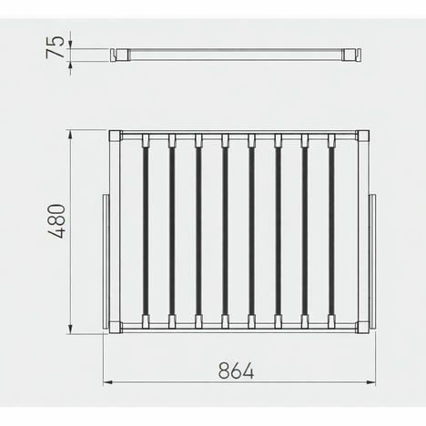 Držač pantalona L 1875