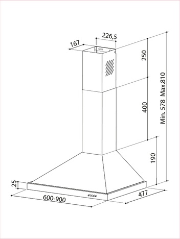 Aspirator PROFF SD54-X 475